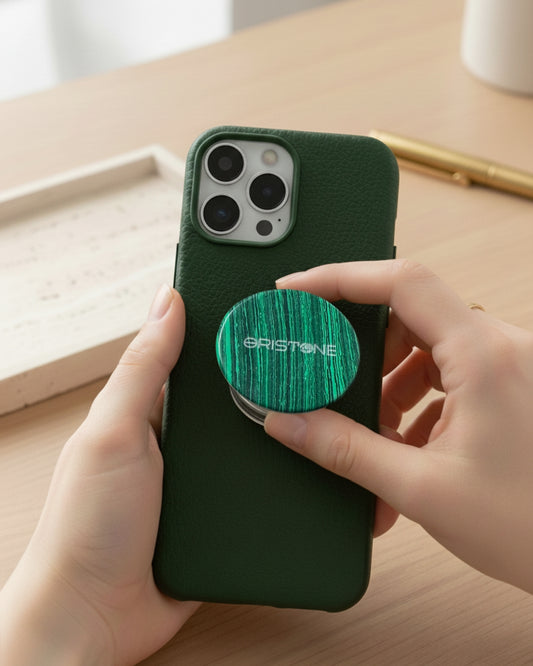 Malachite Phone Grip