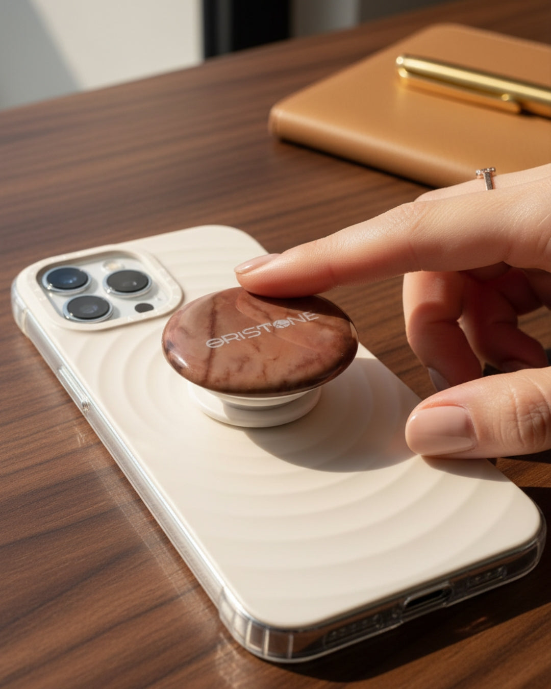 Red Aventurine Phone Grip