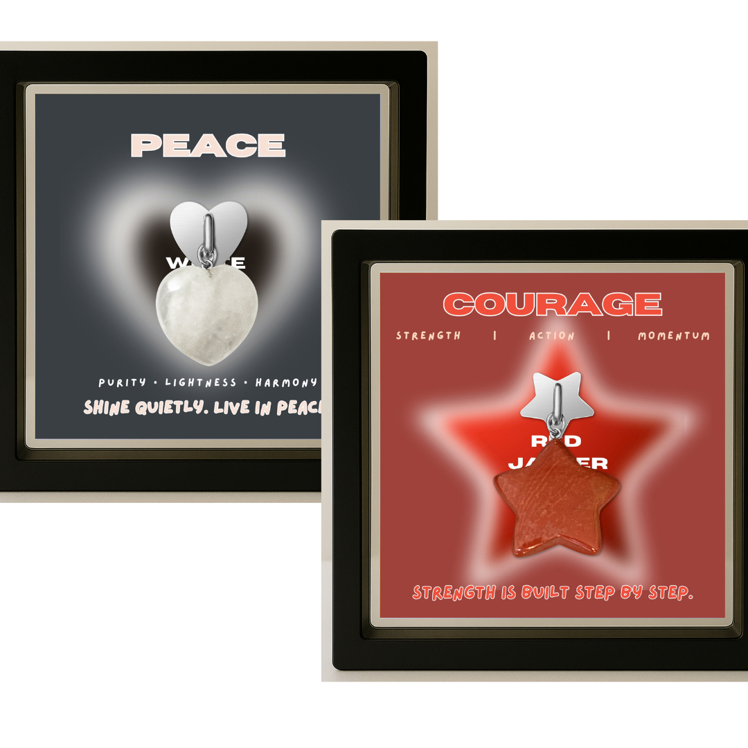 Signature Set — Heart + Star Phone Charms