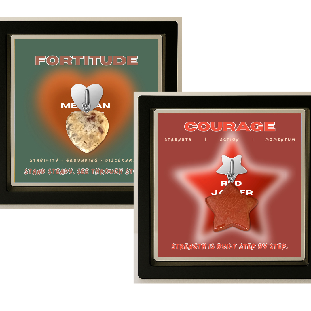 Signature Set — Heart + Star Phone Charms