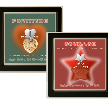 Signature Set — Heart + Star Phone Charms