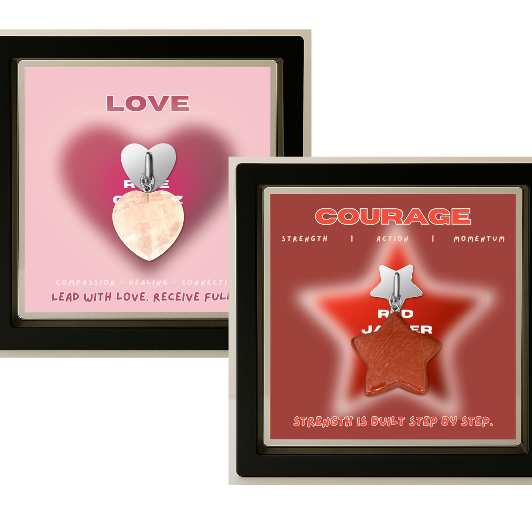 Signature Set — Heart + Star Phone Charms