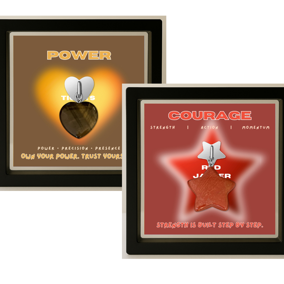 Signature Set — Heart + Star Phone Charms