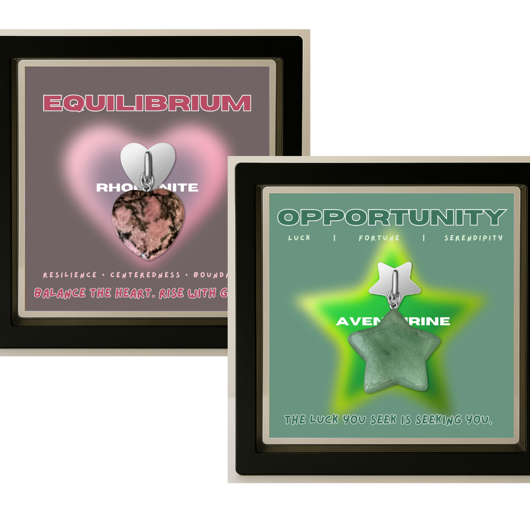 Signature Set — Heart + Star Phone Charms