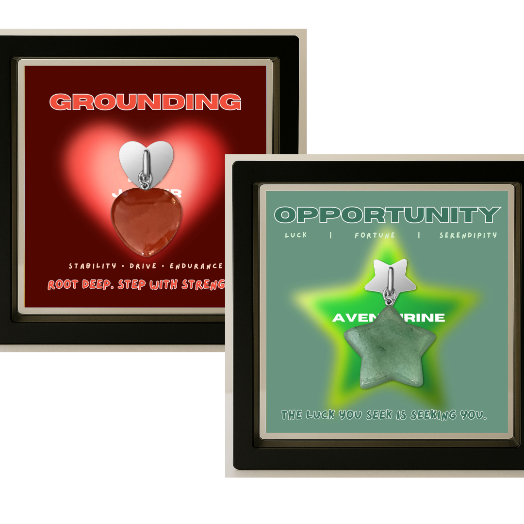 Signature Set — Heart + Star Phone Charms