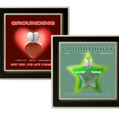 Signature Set — Heart + Star Phone Charms