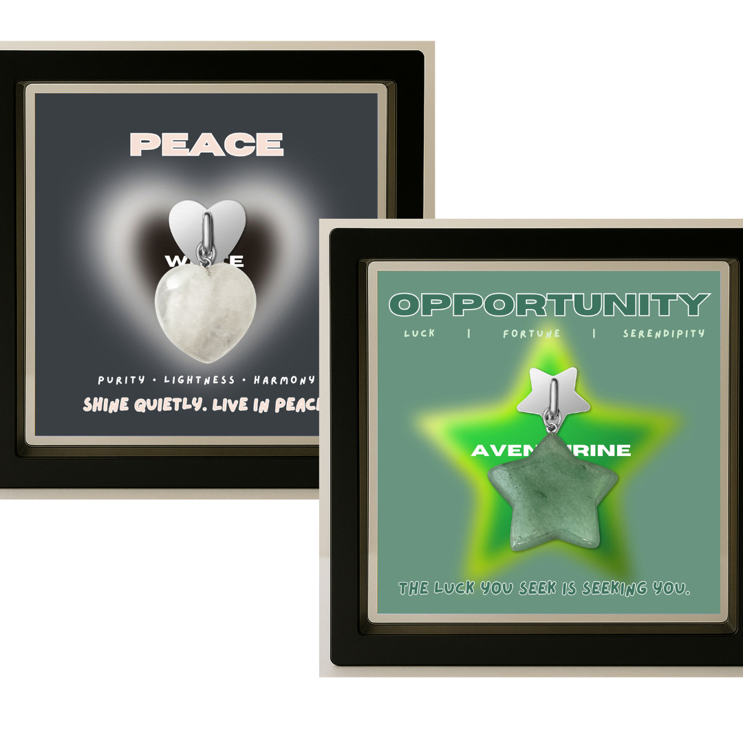 Signature Set — Heart + Star Phone Charms