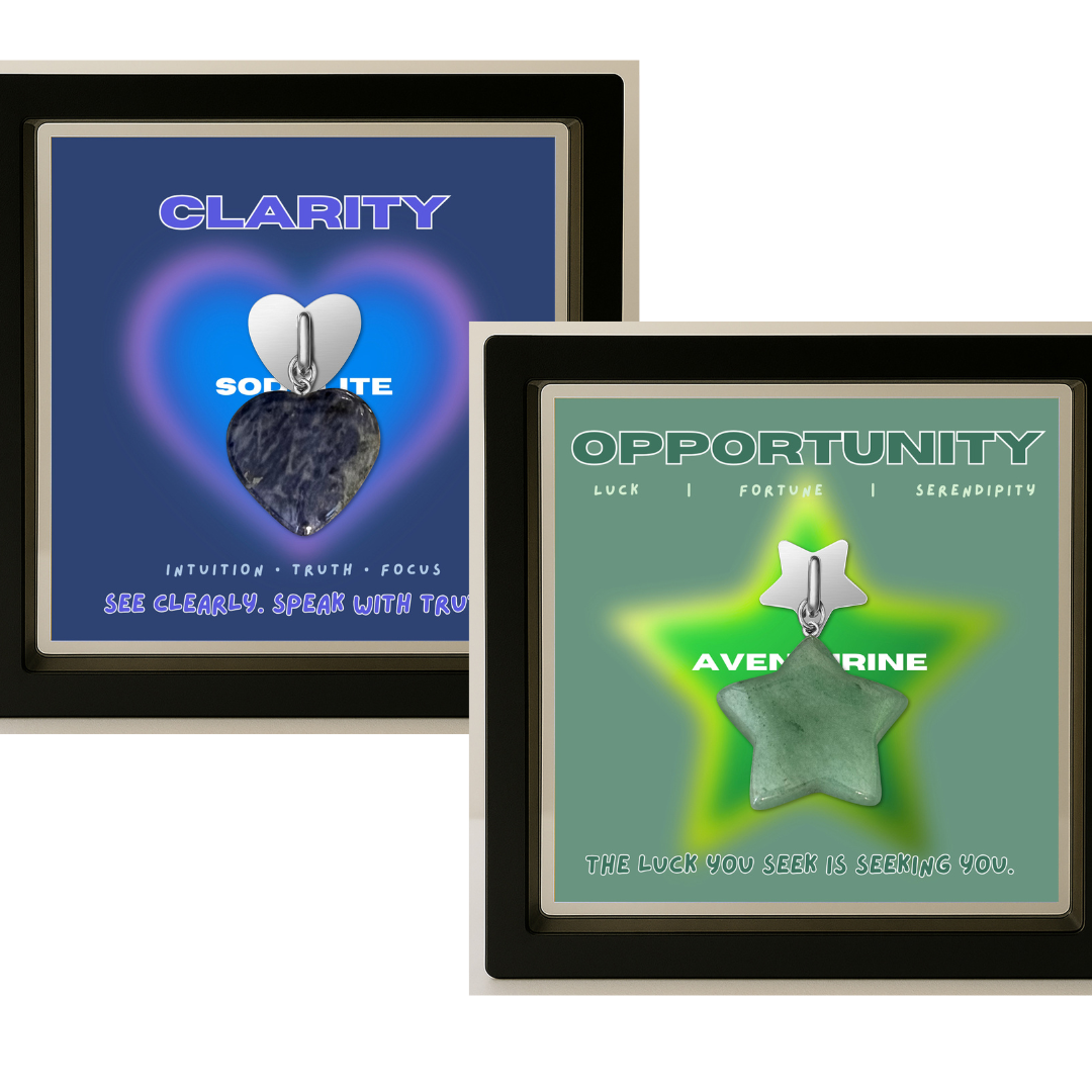 Signature Set — Heart + Star Phone Charms