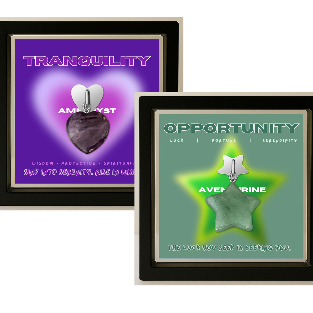 Signature Set — Heart + Star Phone Charms