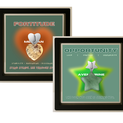 Signature Set — Heart + Star Phone Charms