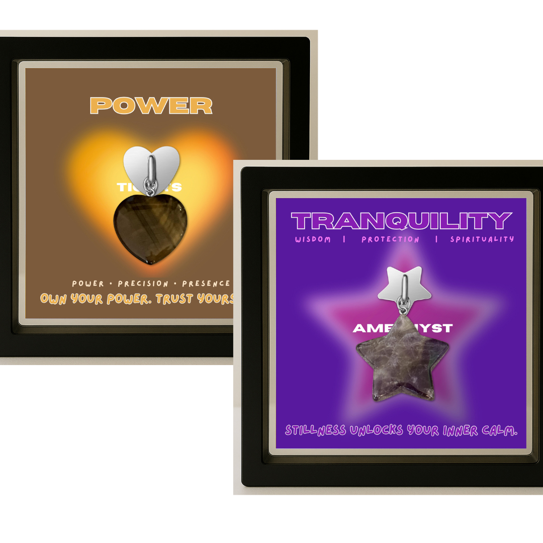 Signature Set — Heart + Star Phone Charms