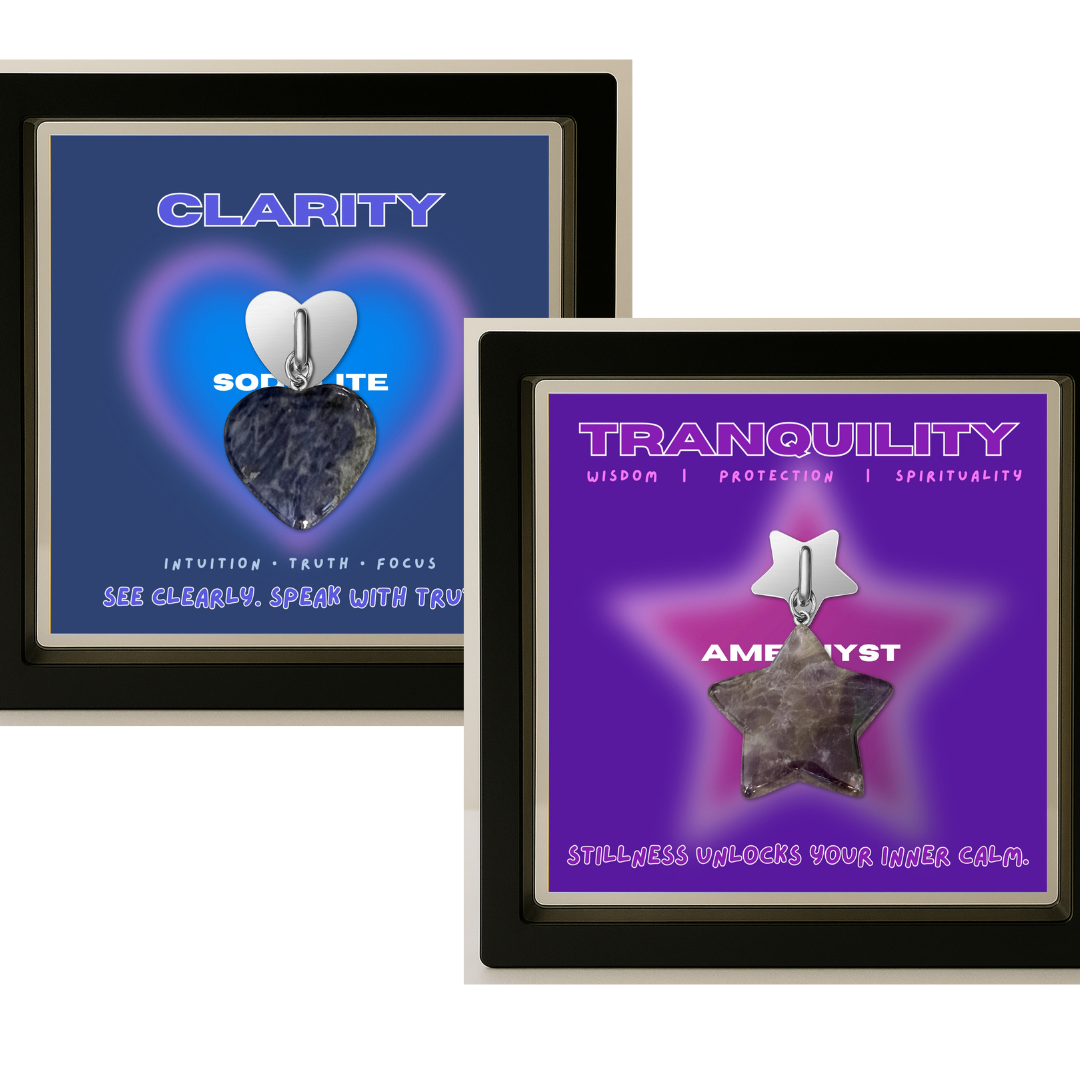 Signature Set — Heart + Star Phone Charms