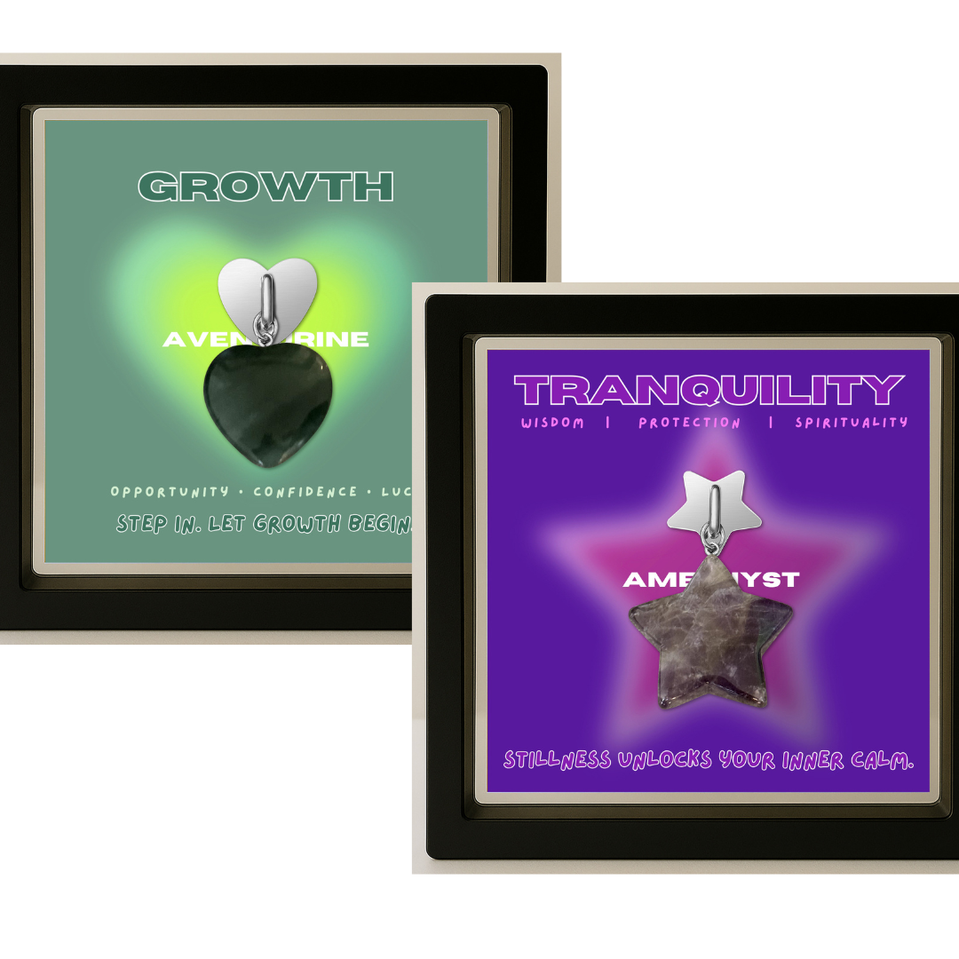 Signature Set — Heart + Star Phone Charms