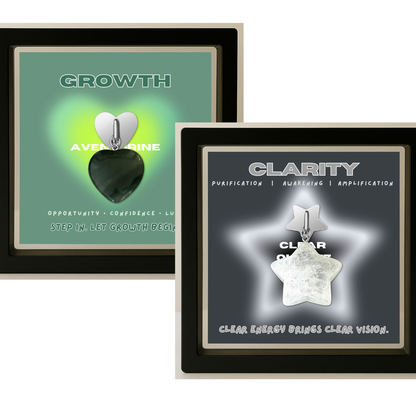 Signature Set — Heart + Star Phone Charms