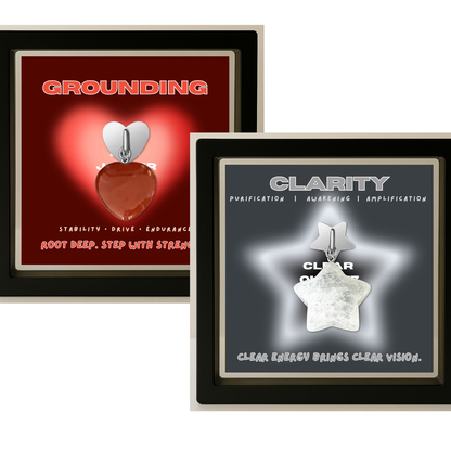 Signature Set — Heart + Star Phone Charms