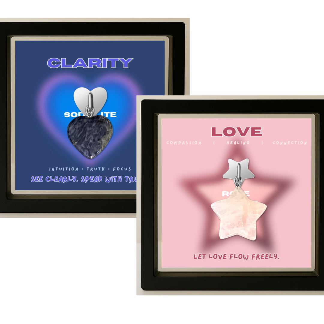 Signature Set — Heart + Star Phone Charms