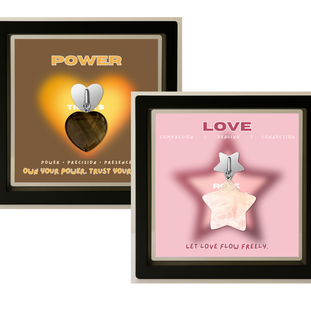 Signature Set — Heart + Star Phone Charms