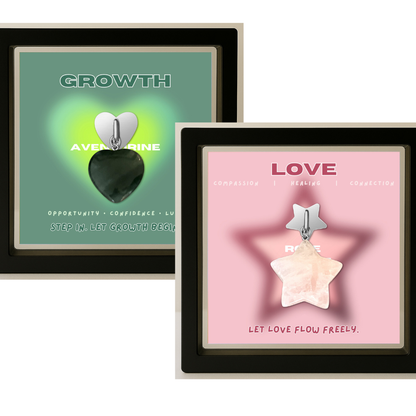 Signature Set — Heart + Star Phone Charms