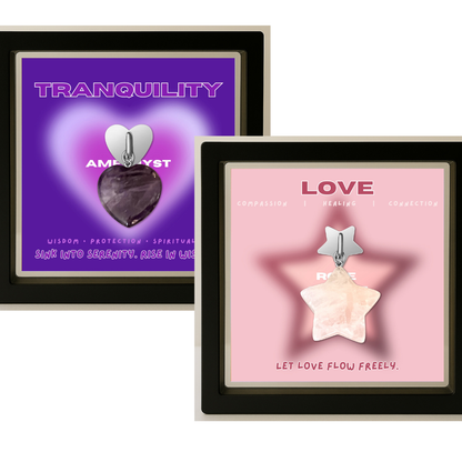 Signature Set — Heart + Star Phone Charms