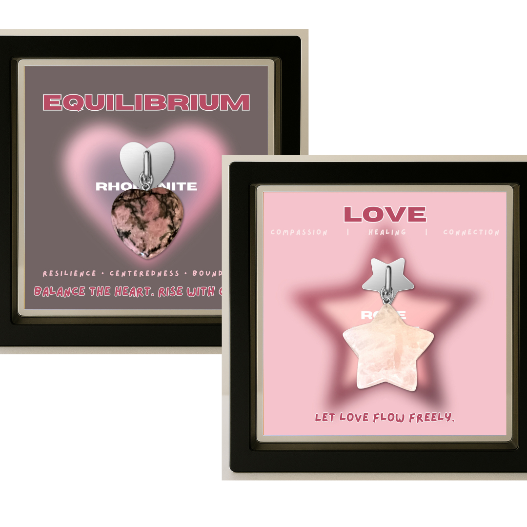 Signature Set — Heart + Star Phone Charms