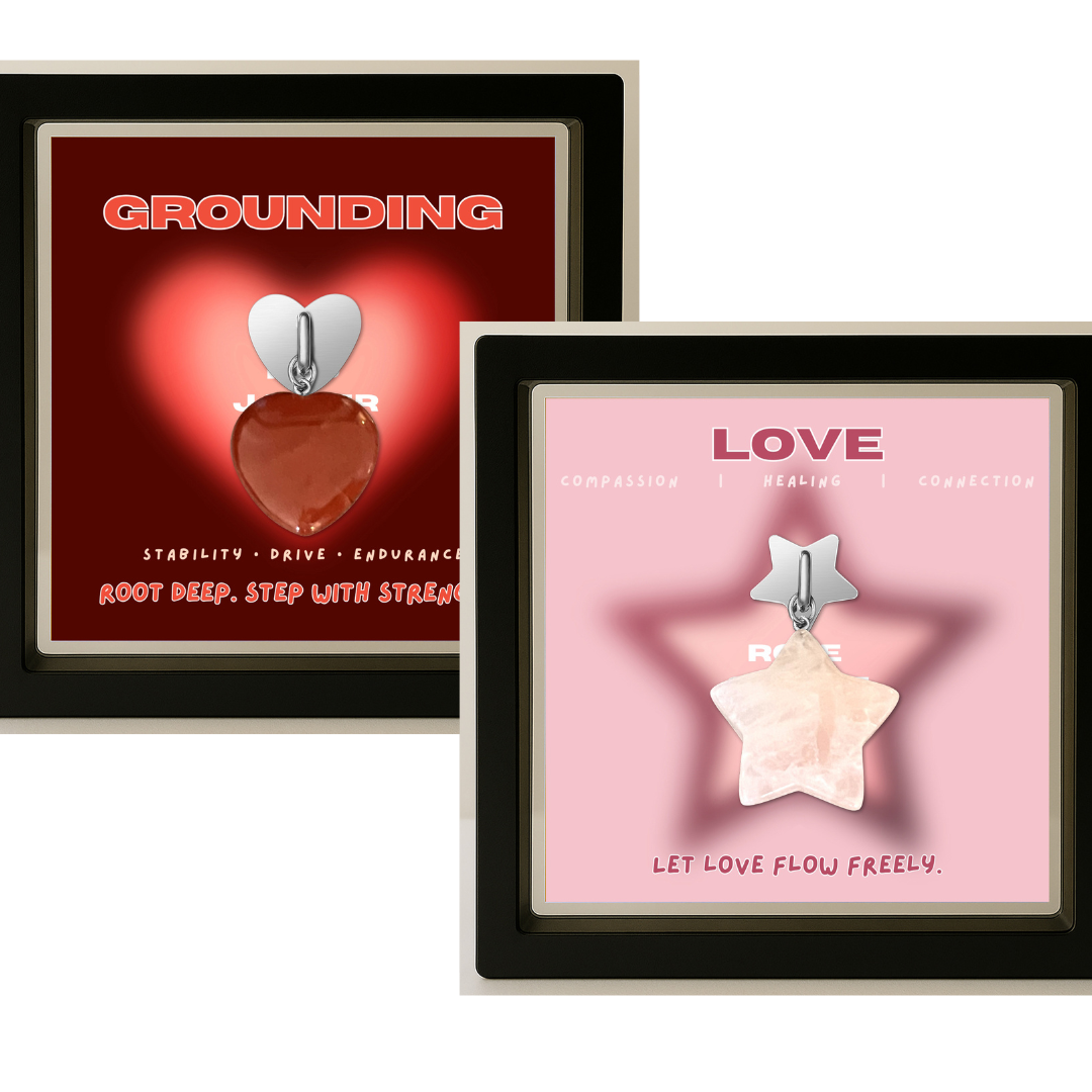 Signature Set — Heart + Star Phone Charms