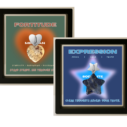 Signature Set — Heart + Star Phone Charms