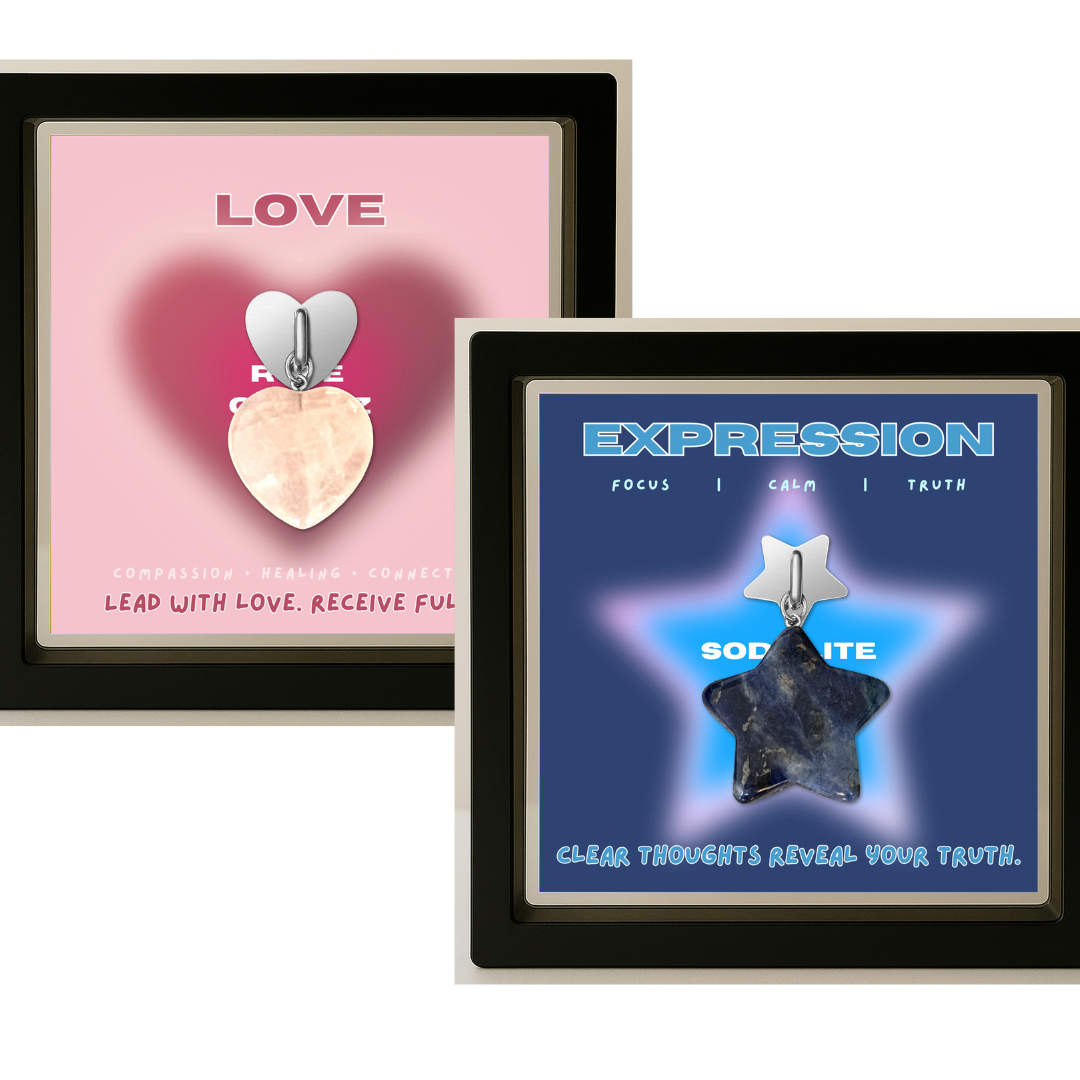 Signature Set — Heart + Star Phone Charms