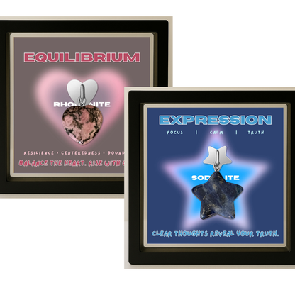 Signature Set — Heart + Star Phone Charms