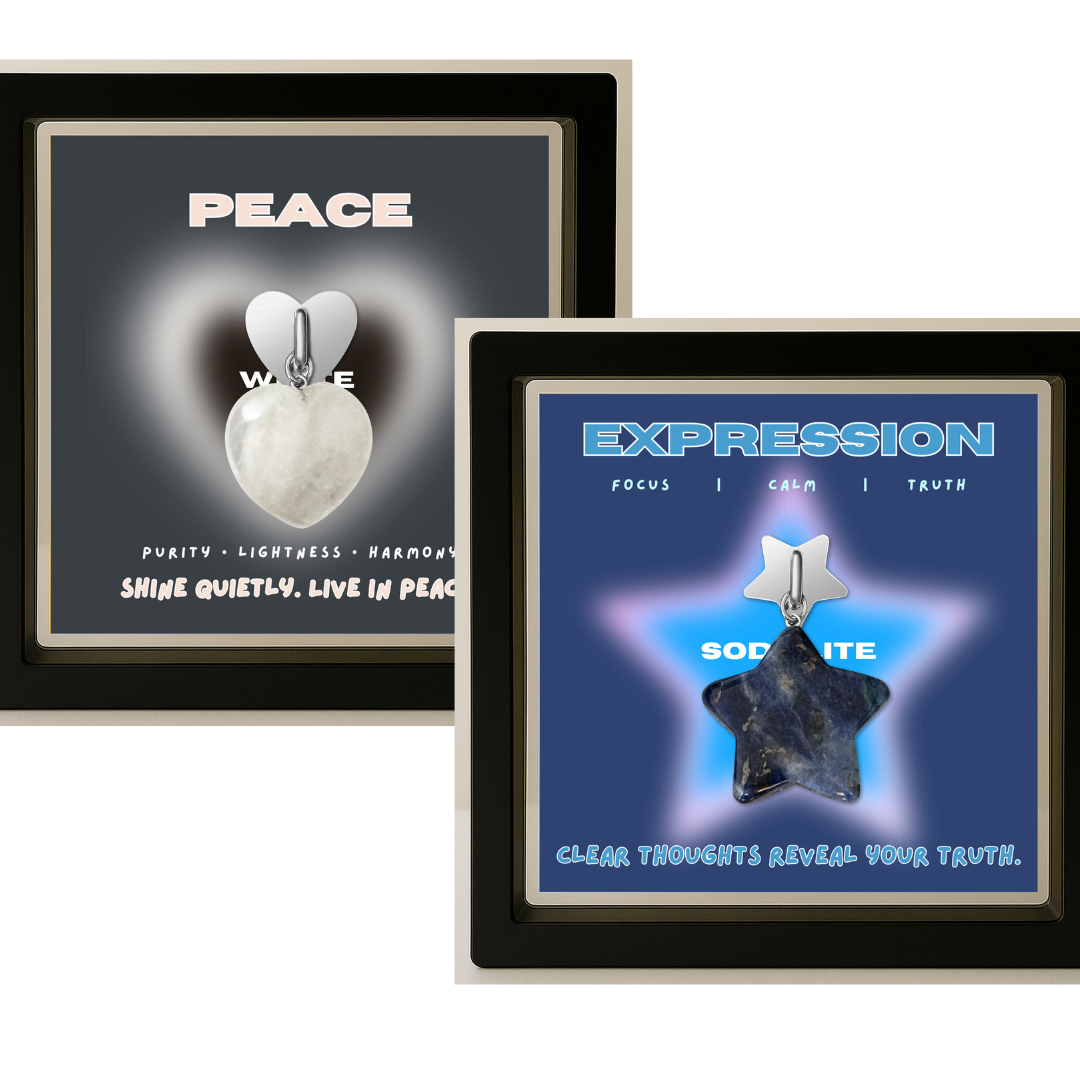 Signature Set — Heart + Star Phone Charms