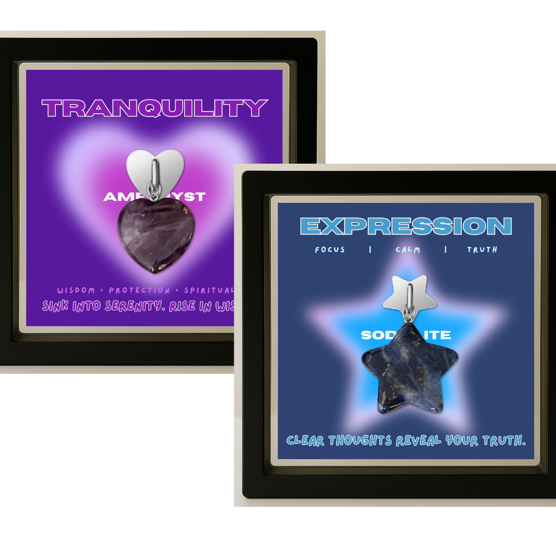 Signature Set — Heart + Star Phone Charms