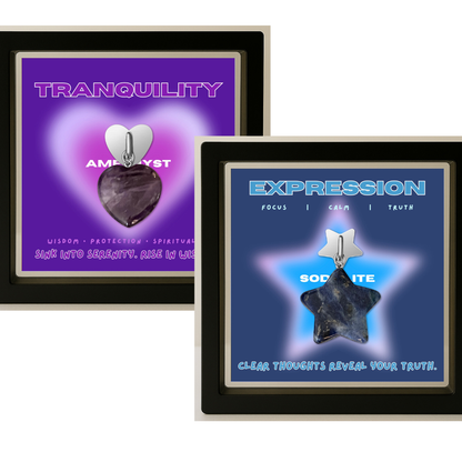 Signature Set — Heart + Star Phone Charms