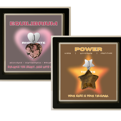 Signature Set — Heart + Star Phone Charms