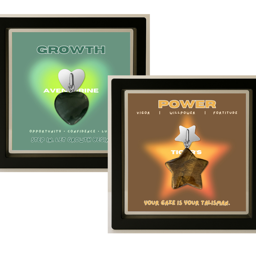 Signature Set — Heart + Star Phone Charms