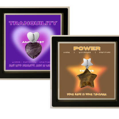 Signature Set — Heart + Star Phone Charms