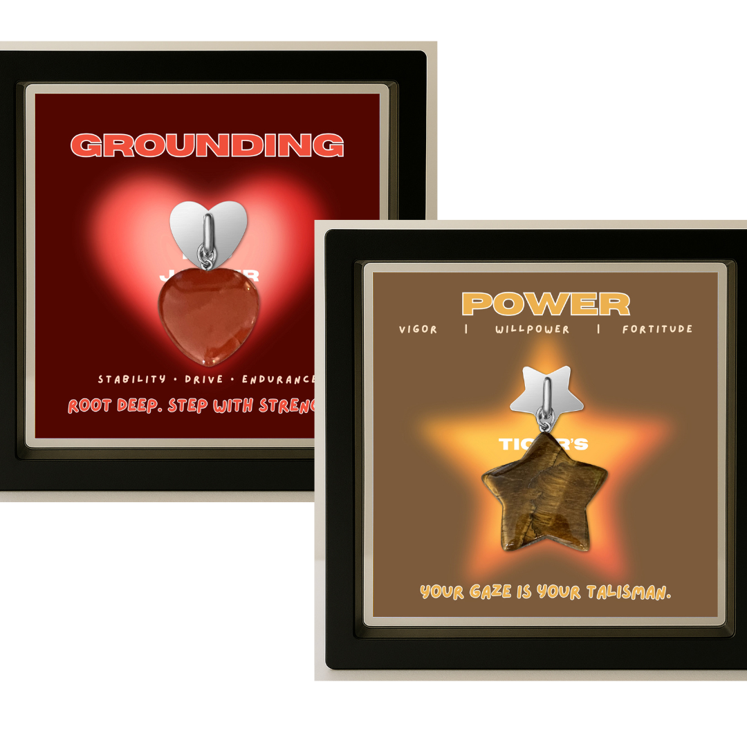 Signature Set — Heart + Star Phone Charms