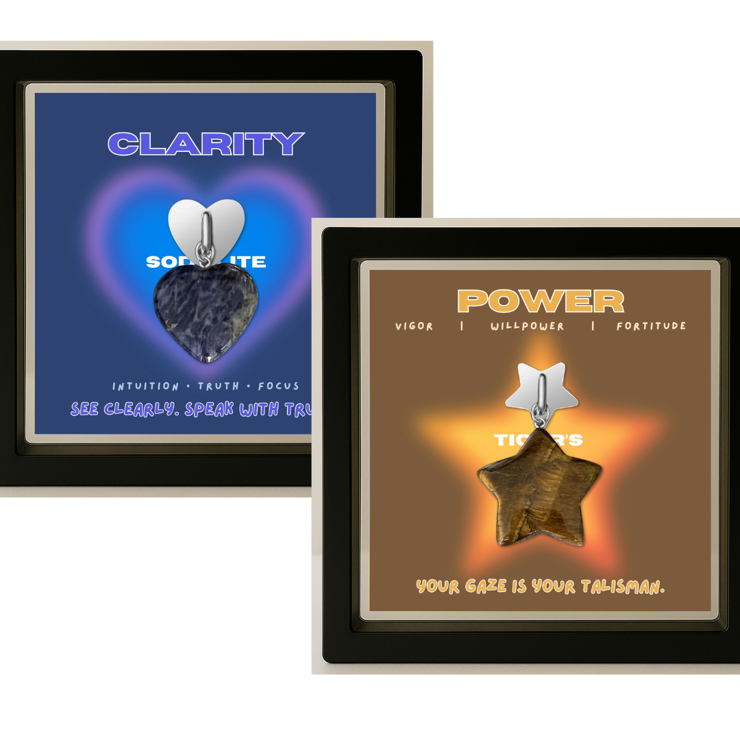 Signature Set — Heart + Star Phone Charms