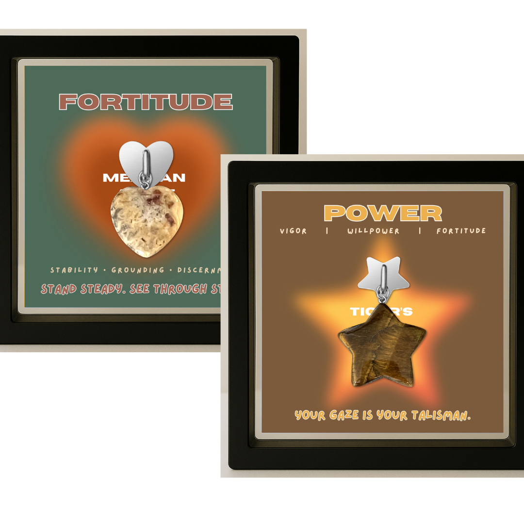 Signature Set — Heart + Star Phone Charms