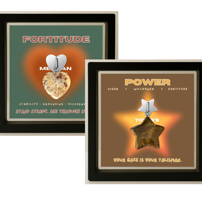 Signature Set — Heart + Star Phone Charms