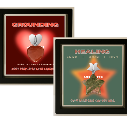 Signature Set — Heart + Star Phone Charms