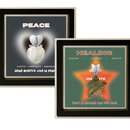 Signature Set — Heart + Star Phone Charms