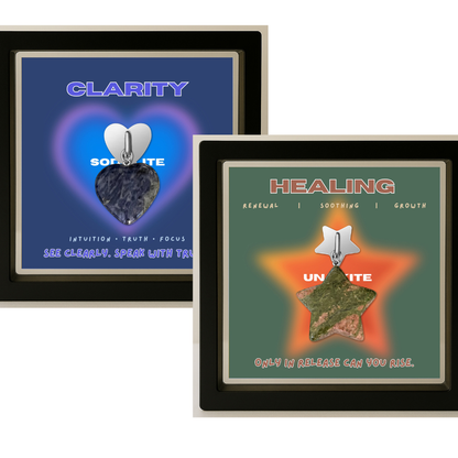 Signature Set — Heart + Star Phone Charms