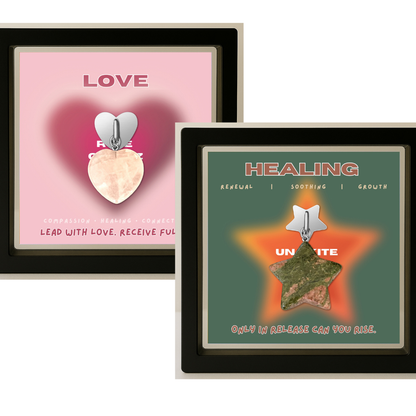 Signature Set — Heart + Star Phone Charms