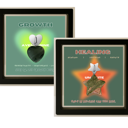 Signature Set — Heart + Star Phone Charms