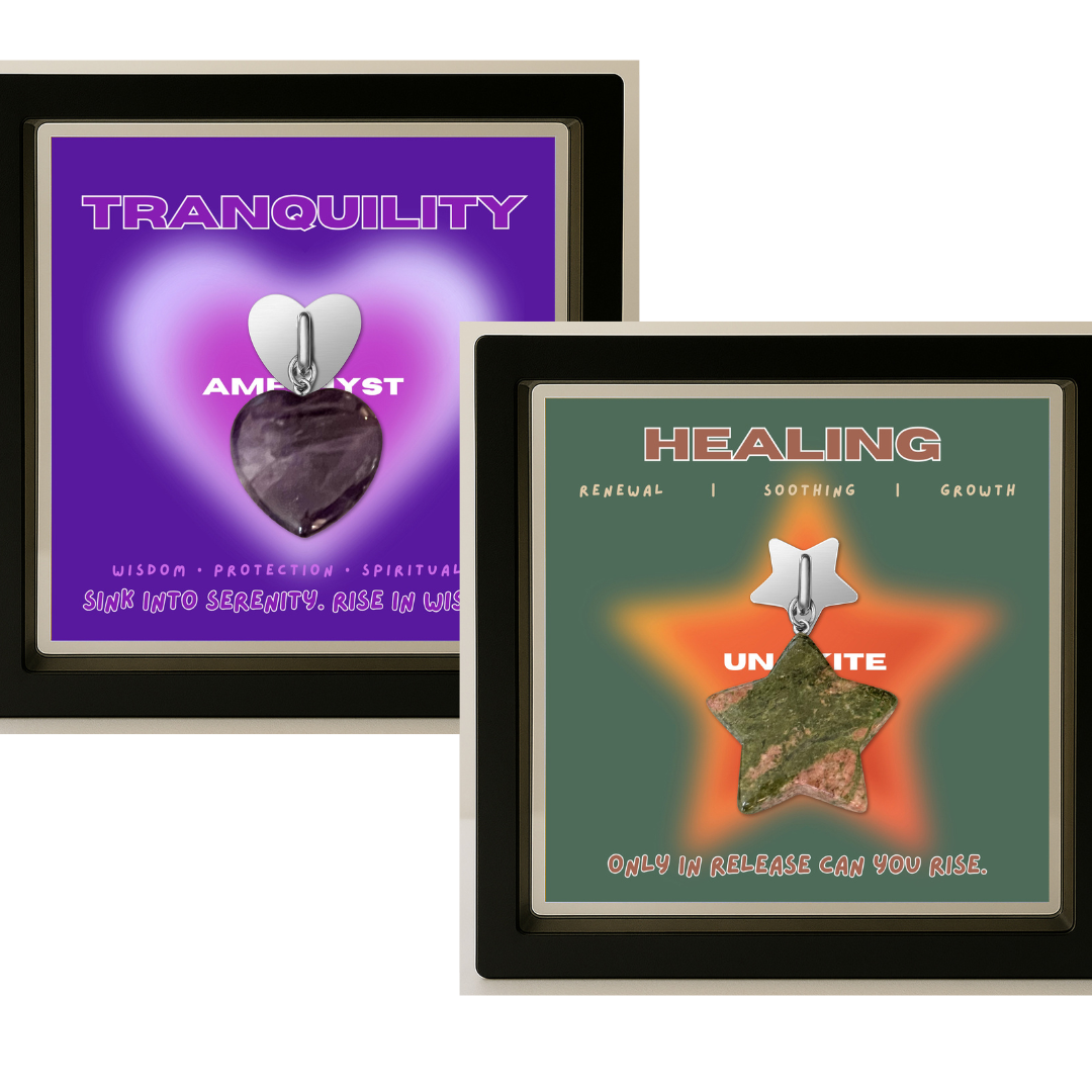 Signature Set — Heart + Star Phone Charms