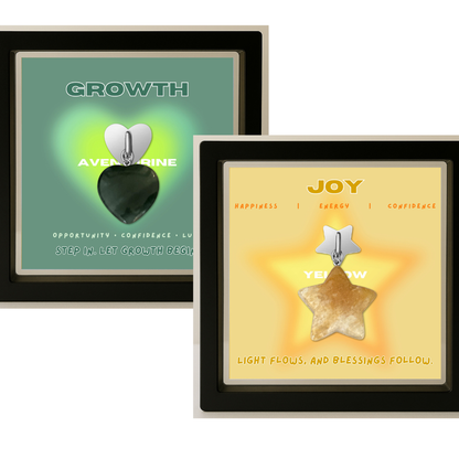 Signature Set — Heart + Star Phone Charms