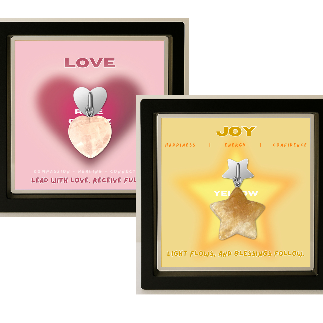 Signature Set — Heart + Star Phone Charms