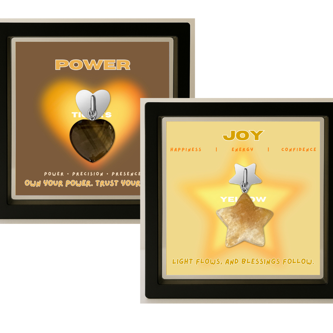 Signature Set — Heart + Star Phone Charms