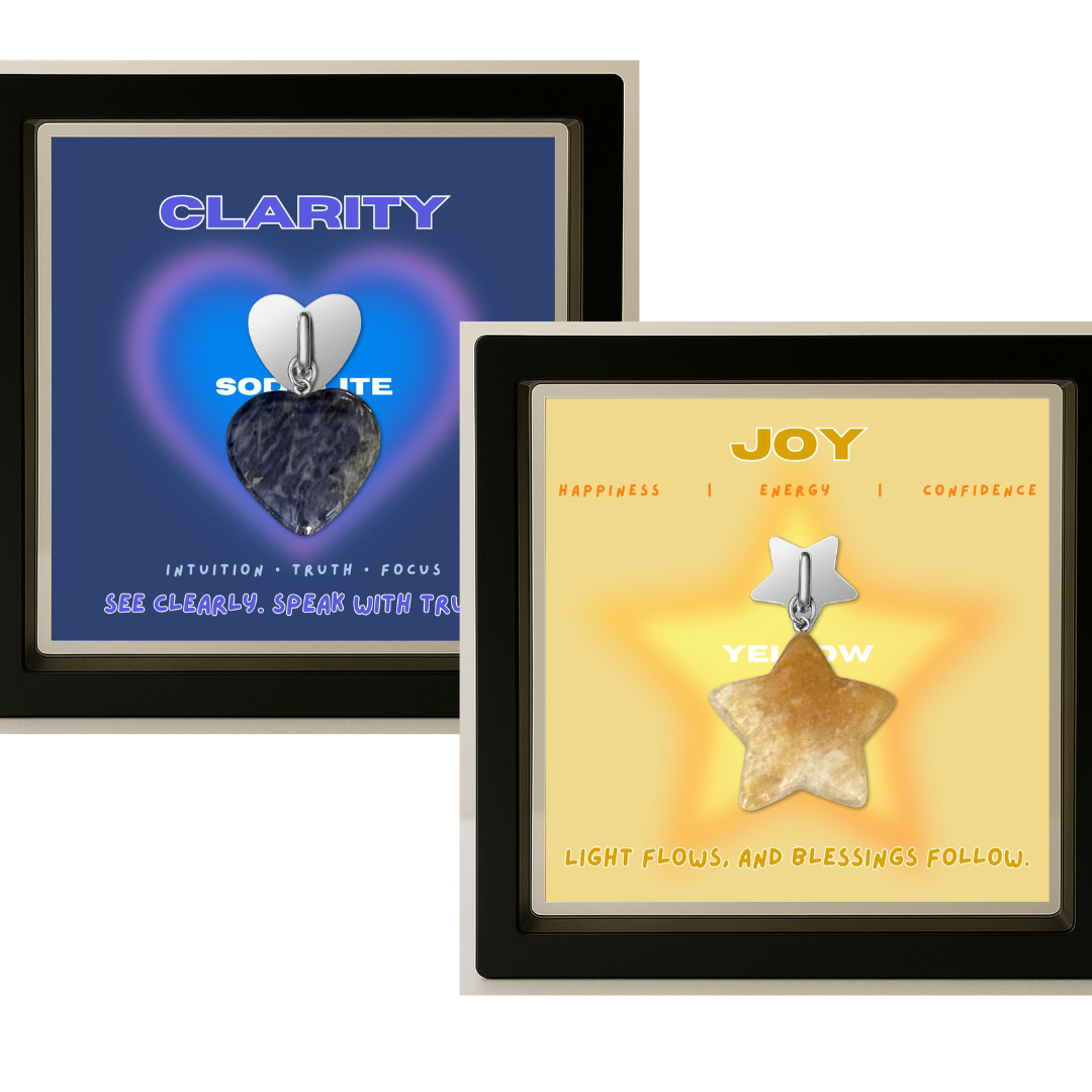 Signature Set — Heart + Star Phone Charms