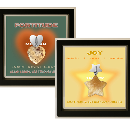 Signature Set — Heart + Star Phone Charms