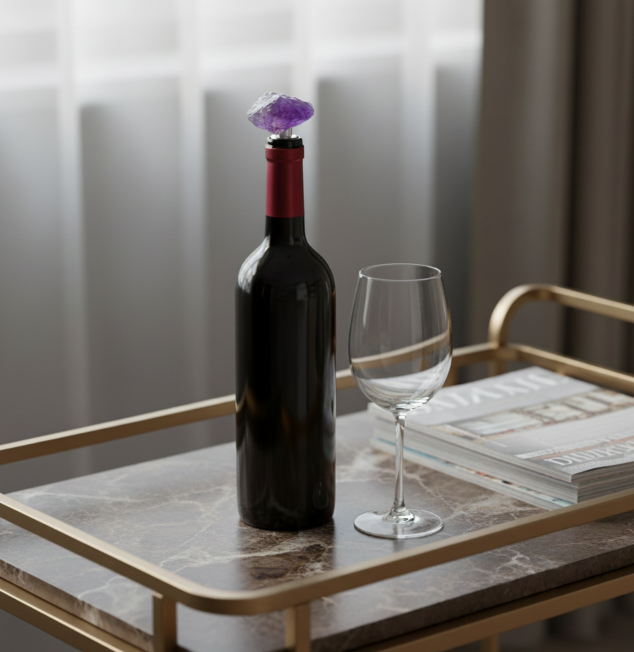 Amethyst Wine Stopper